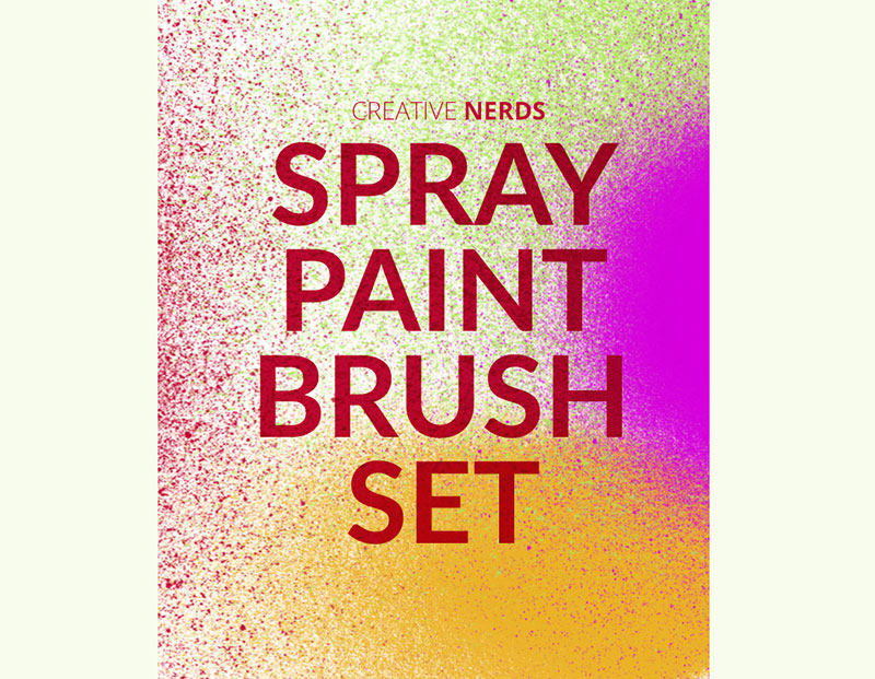 Spray-paint-high-res-free-Photoshop-brush-set-Redesigning-the-basics Photoshop painting brushes to use for better designs