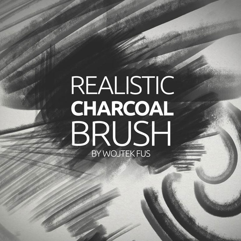 Realistic-Charcoal-Brush-Love-for-pencils Photoshop painting brushes to use for better designs
