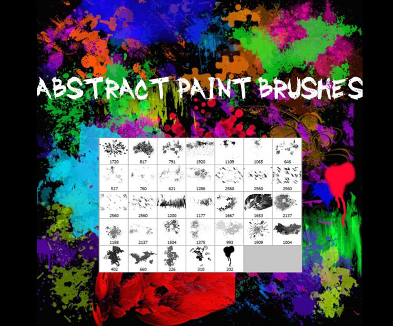 Abstract-paintbrushes-Dont-follow-the-rules Photoshop painting brushes to use for better designs