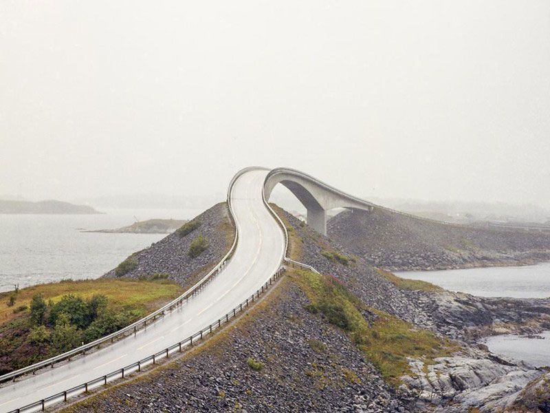 Atlantic-Ocean-Road-Wallpaper Really cool Norway wallpaper examples to download