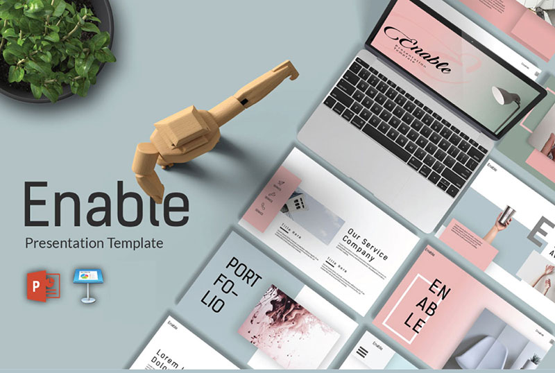 ENABLE-TEMPLATES The best professional PowerPoint templates collection