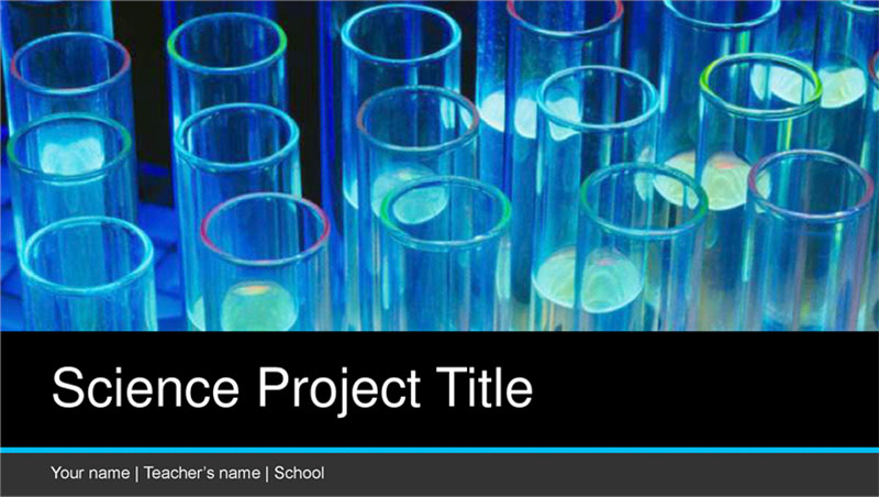 Science-Project-PowerPoint-template The best professional PowerPoint templates collection