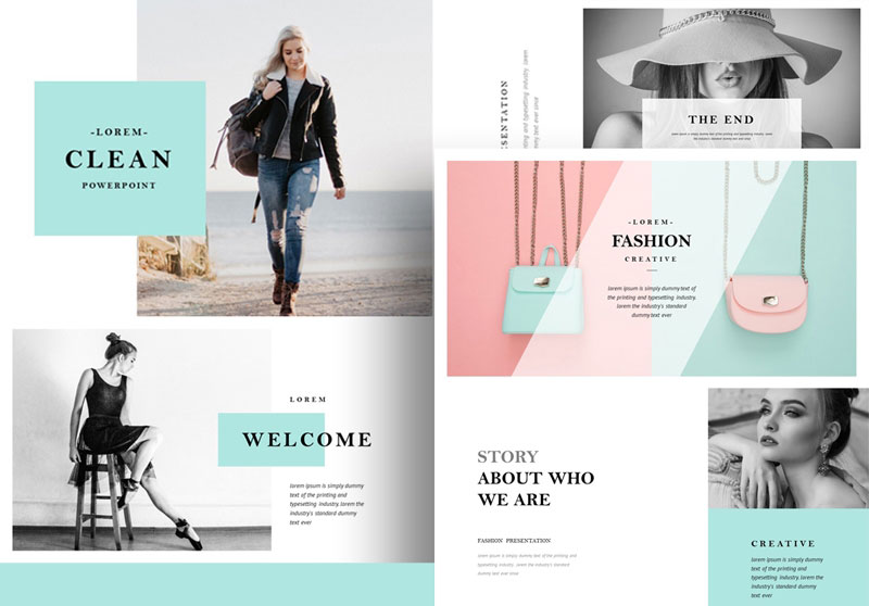 Fashion-Presentation-Templates The best professional PowerPoint templates collection