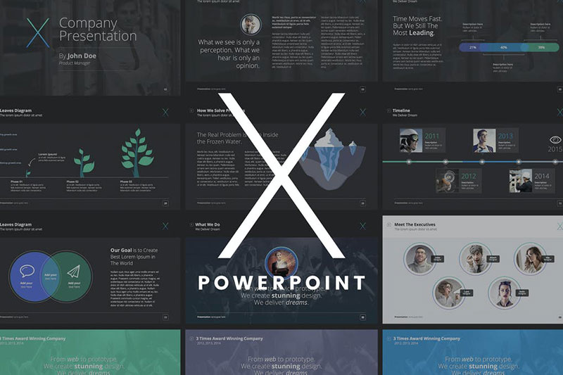 The-X-Note-Premium-PPT-P-Template The best professional PowerPoint templates collection