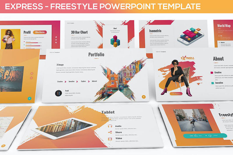 Express-–-Professional-PowerPoint-Templates The best professional PowerPoint templates collection