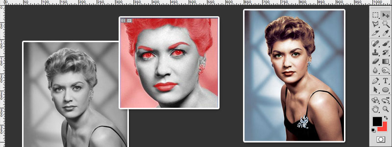 Colorize-a-Photo-for-a-Vintage-Style-Effect-Give-your-photos-new-life Vintage Photoshop tutorial examples to use for retro effects
