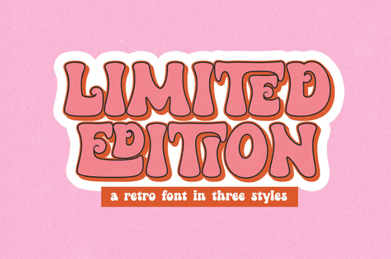 Limited-Edition 90 FREE Retro and Vintage Fonts To Download