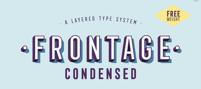 Frontage-Condensed-Outline 90 FREE Retro and Vintage Fonts To Download