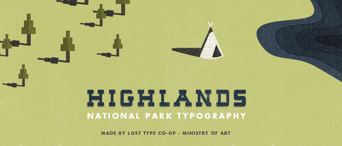Highlands 90 FREE Retro and Vintage Fonts To Download