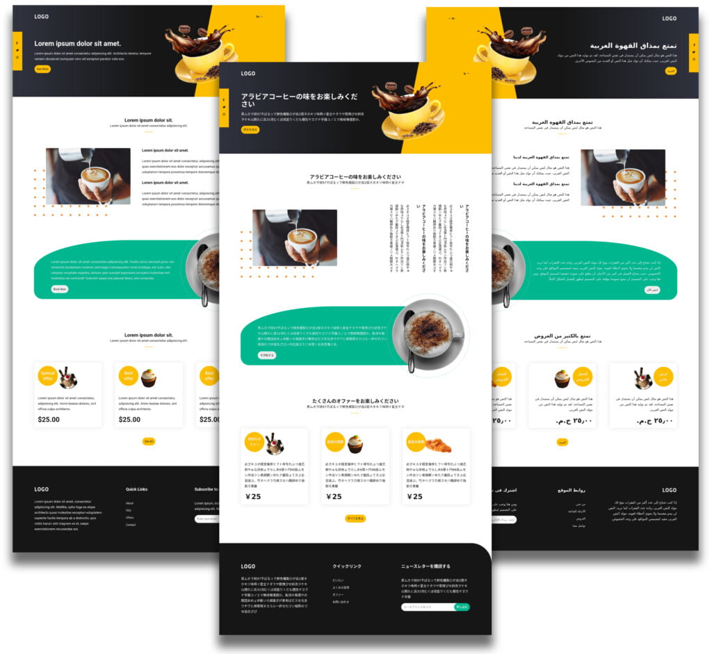 control-layout-in-a-multi-directional-website