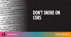 dont-snore-on-cors
