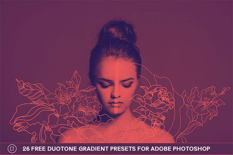 26-Free-Duotone-Gradient-Presets-for-Adobe-Photoshop Free Photoshop gradients to use in your design projects