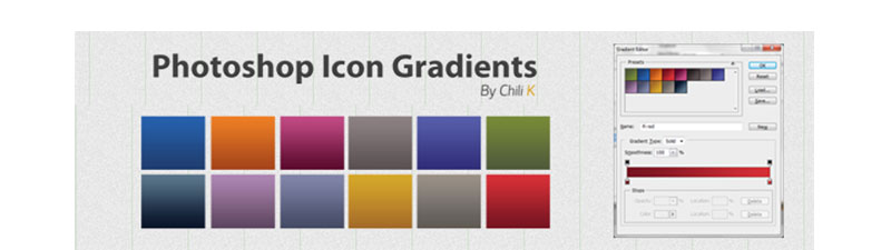 PS-Adobe-Gradients Free Photoshop gradients to use in your design projects