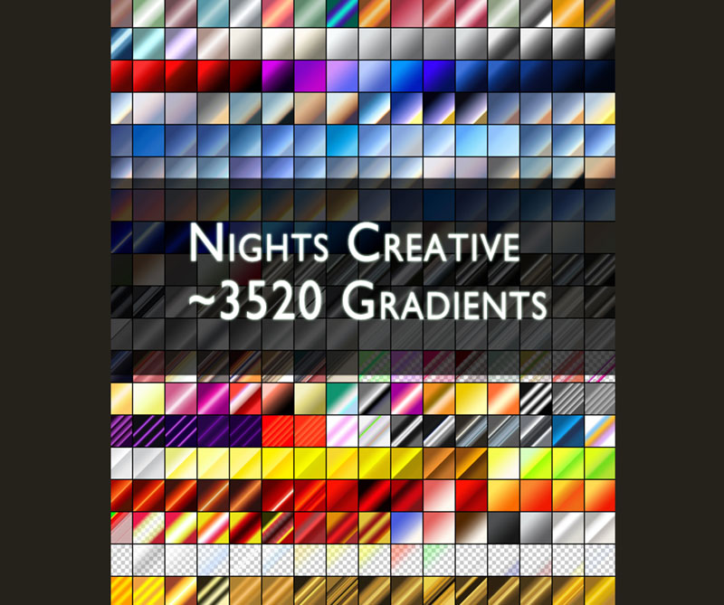 3520-PS-Gradients Free Photoshop gradients to use in your design projects