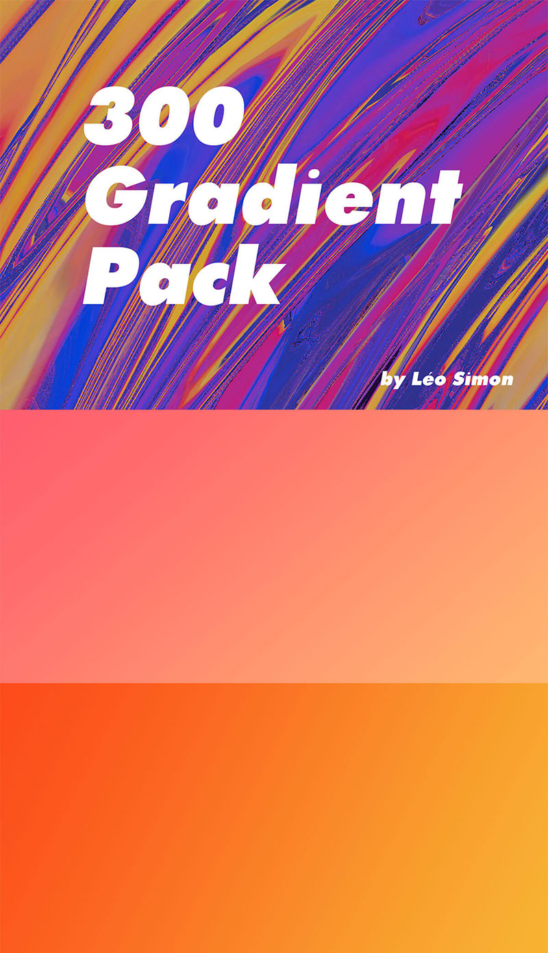 300-Gradient-Templates Free Photoshop gradients to use in your design projects