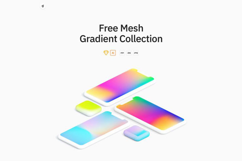 Free-Mesh-Gradients-Collection1 Free Photoshop gradients to use in your design projects