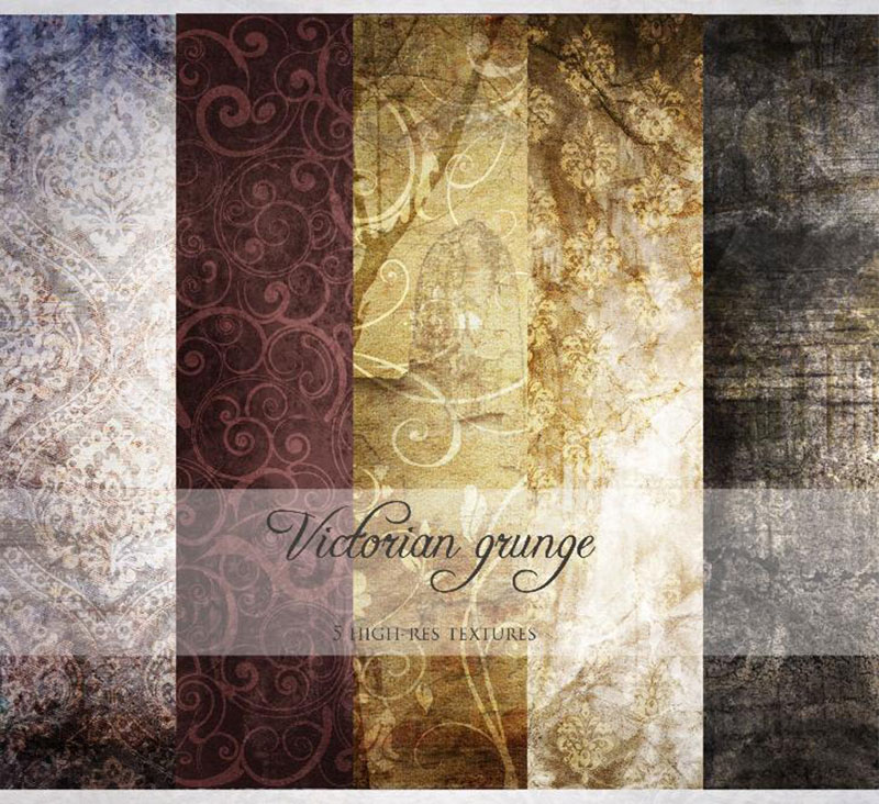 Free-Victorian-Texture-Designs1 The best retro and vintage texture examples for Illustrator and Photoshop