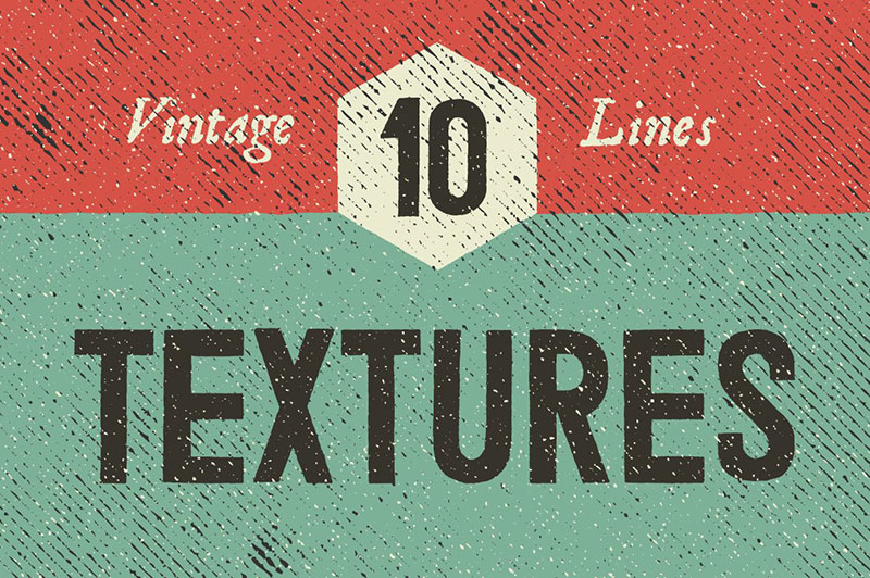 Vintage-Line-Textures The best retro and vintage texture examples for Illustrator and Photoshop