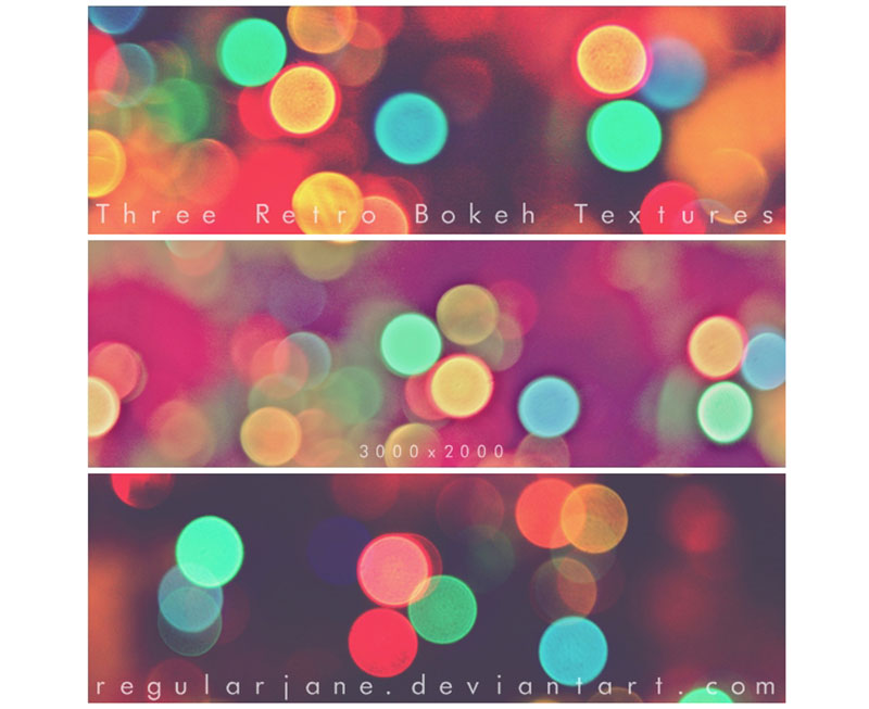 Vintage-Bokeh-Backgrounds The best retro and vintage texture examples for Illustrator and Photoshop