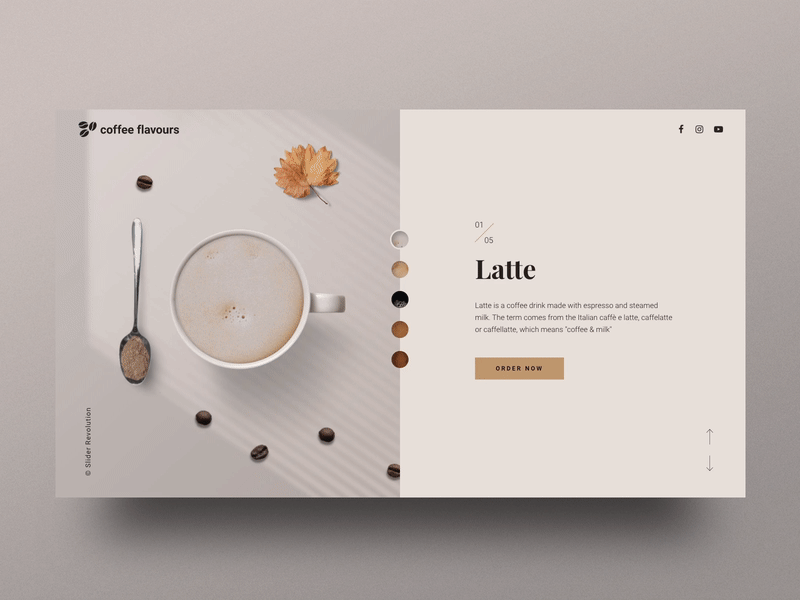 coffee_gif The best Slider Revolution templates to create a website with