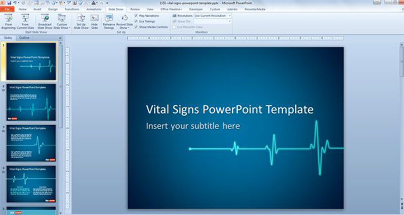 Animated-Vital-Signs-PowerPoint-Template-Encourage-your-creativity Top notch medical PowerPoint templates collection