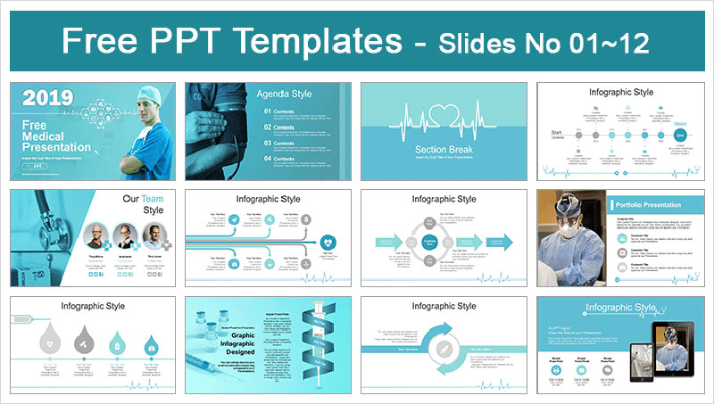 Medical-Plan-PowerPoint-Template-Offer-the-best-service Top notch medical PowerPoint templates collection