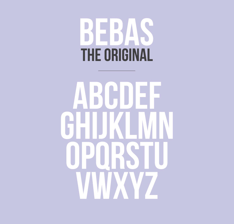 bebas What is a font similar to Impact? Check out these options