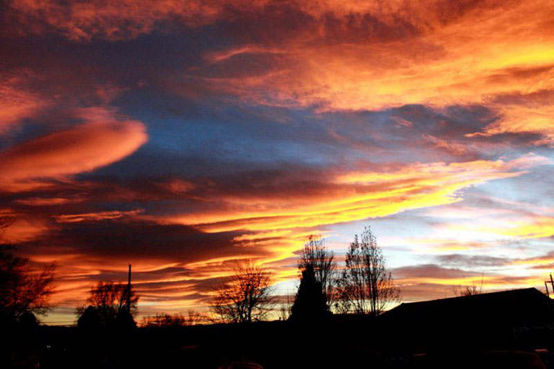 Sunset-Over-Neighborhood-An-Autumn-Sky Check out these free sunset background images