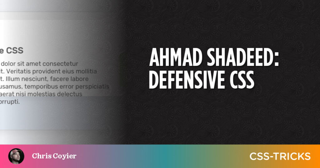 defensive-css