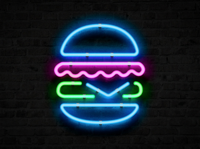 Faster than Light – Neon effect in Photoshop & The Most Eye-Catching Examples