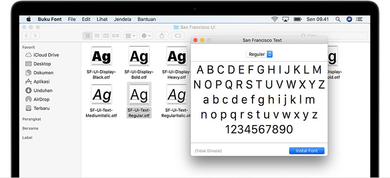 mac1 How to add fonts to GIMP (Fonts installing guide)