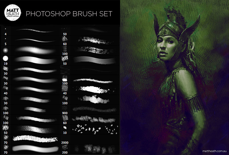 Photoshop-Art-Brush-Set-So-you-dont-run-out-of-options The best Photoshop drawing brushes that you can download