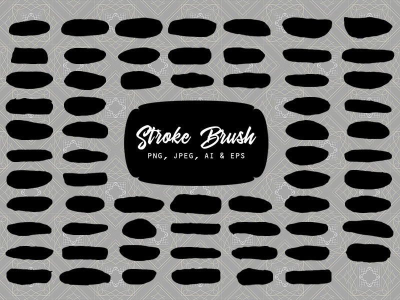 Black-White-Photoshop-Brush-Strokes-Create-contrast The best Photoshop drawing brushes that you can download