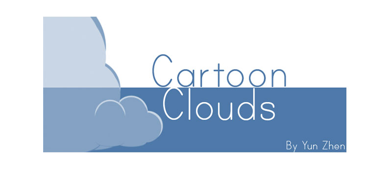 Cartoon-Clouds-Minimalist-pattern Photoshop cloud brushes that you must have in your toolbox