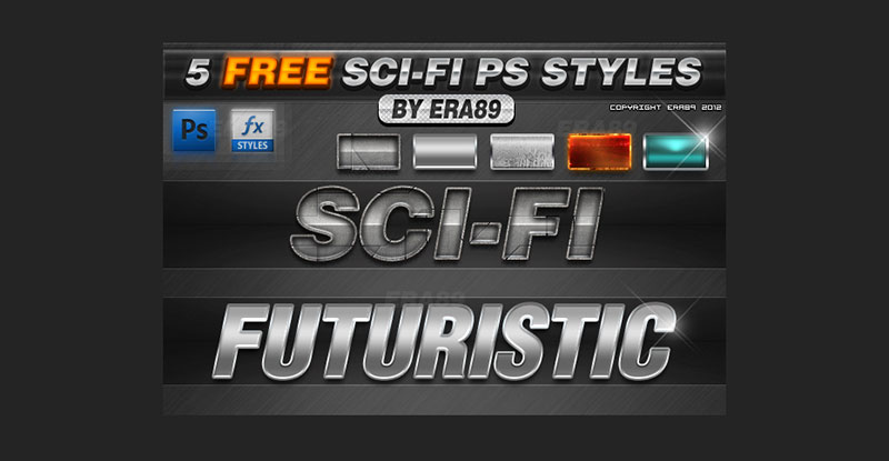 FREE-5-Sci-Fi-Photoshop-Styles-Enjoy-the-futuristic-atmosphere The best free Photoshop styles you need as a designer 