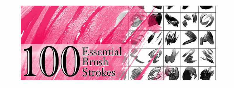 100-Strokes-–-Speed-up-the-project The best Photoshop watercolor brushes you can get online