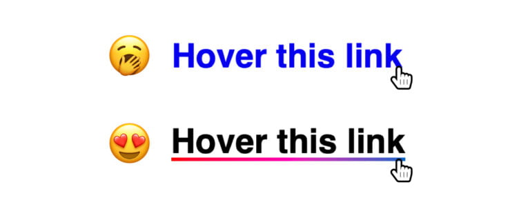 6 Creative Ideas for CSS Link Hover Effects