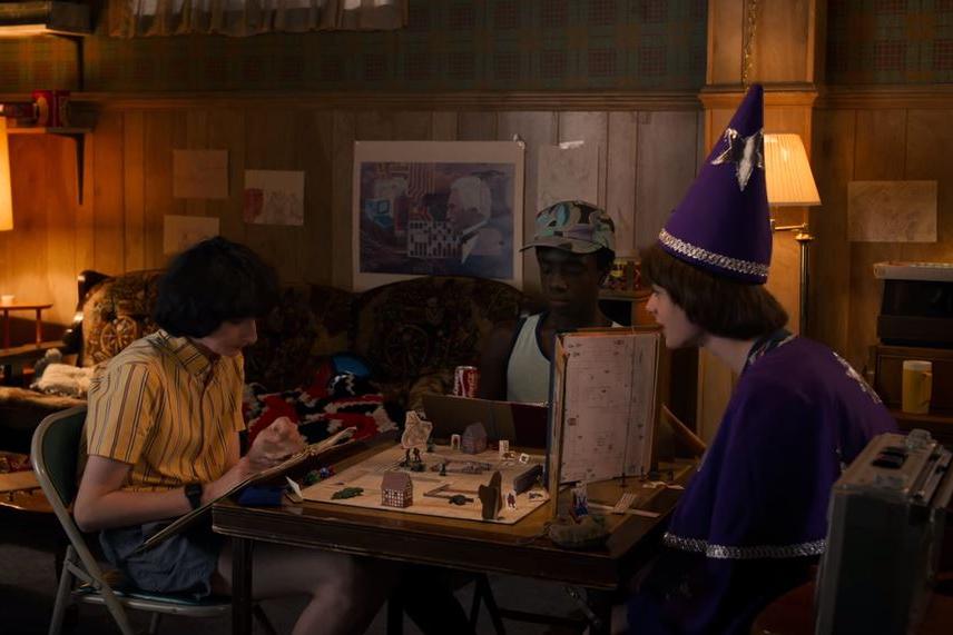 Stranger things dungeons and dragons