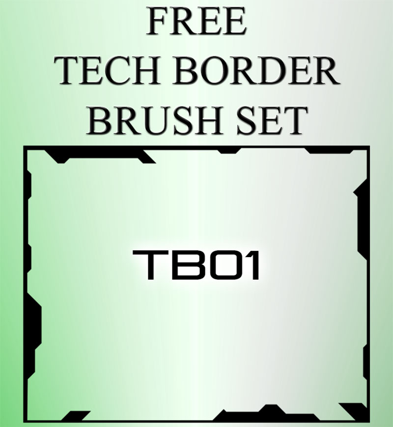 Tech-Borders-For-the-modern-era Photoshop border brushes that are simply amazing to have