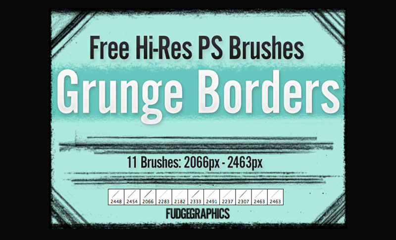 Grunge-Borders-PS-Brush-Set-Impressive-dimensions Photoshop border brushes that are simply amazing to have