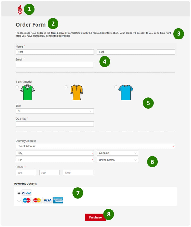 5 Steps to Create a Proper Order Form for Your Product