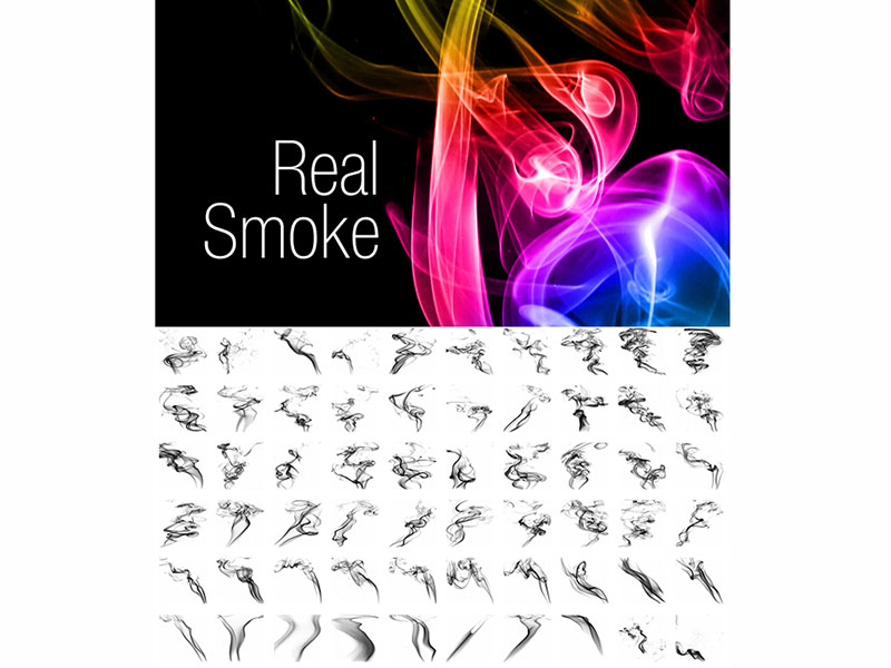 Real-Smoke-Photoshop-Brushes-Increase-your-collection Photoshop smoke brushes you can download right now