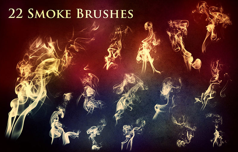 22-Free-Smoke-and-Fire-Brushes-Includes-PNGs-To-solve-compatibility-issues Photoshop smoke brushes you can download right now