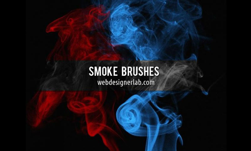Free-Smoke-Photoshop-Brushes-Flaming-Duality Photoshop smoke brushes you can download right now