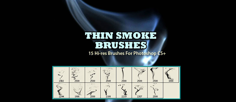 Thin-Smoke-Background-Brushes-A-fine-trail Photoshop smoke brushes you can download right now