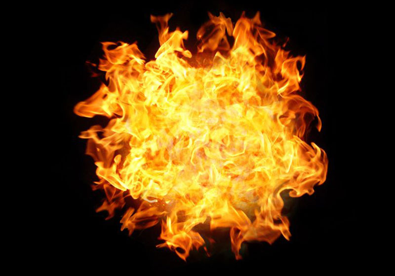 Fireball-Explosion-PSD-Concentrated-heat Awesome fire background images to grab from this article