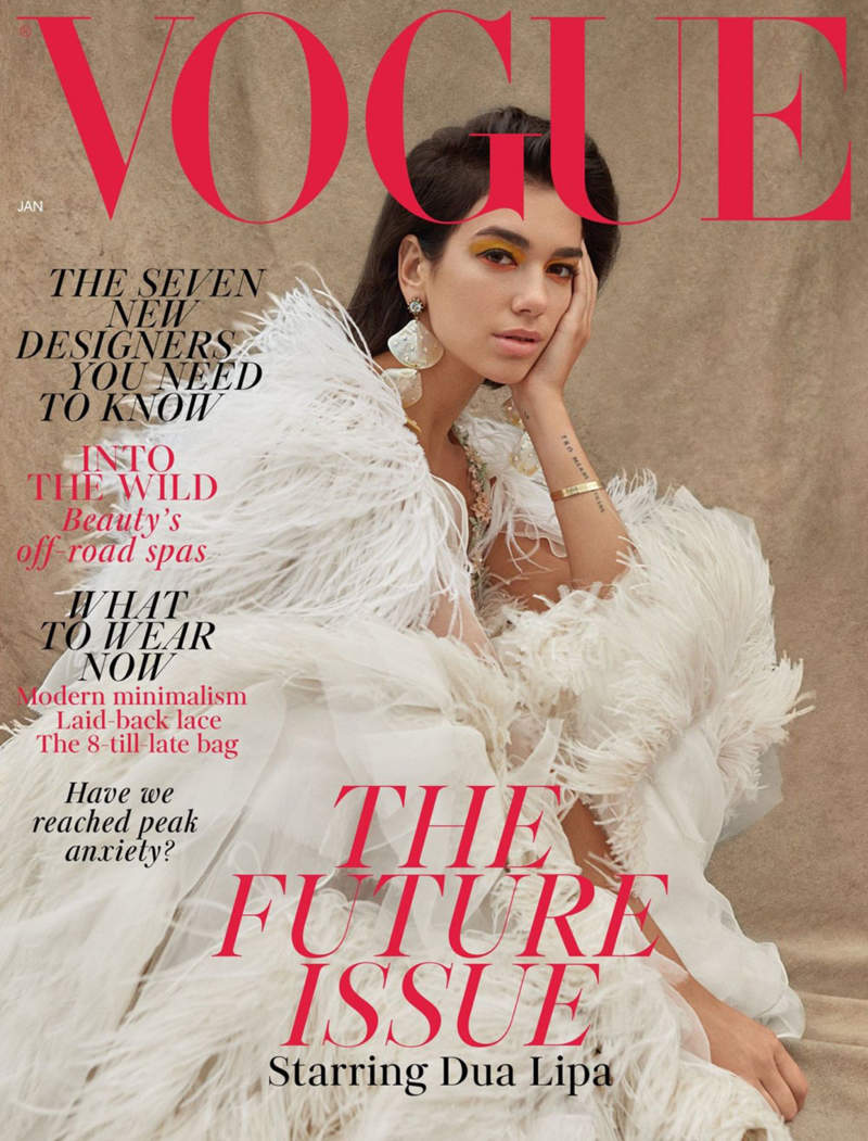 dua-lipa-on-the-cover-of-vogue-magazine-uk-january-2019-0-800x1051 Great magazine cover designs and tips to create one