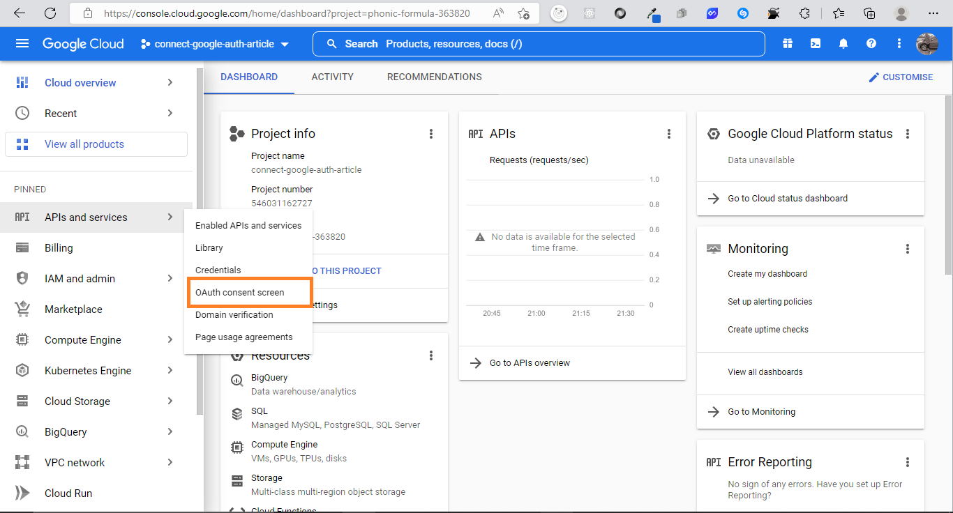 How to Set Up the New Google Auth in a React and Express App