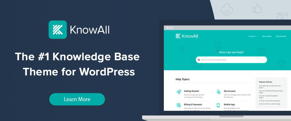 KnowAll - WordPress Knowledge Base Theme