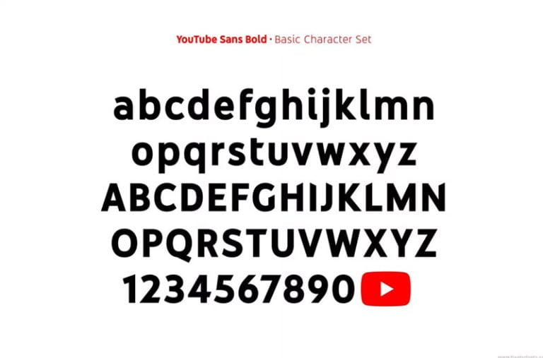 What font does Youtube use? (Answered)